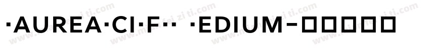 MaureaJciLfML Medium字体转换